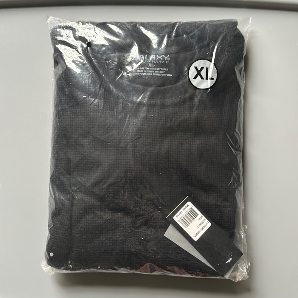 NWT black thermal long sleeve